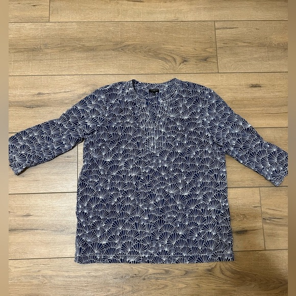 Bundle of 3 Talbots Summer Spring Tops Large Petite Classic Preppy Resort - Picture 4 of 7